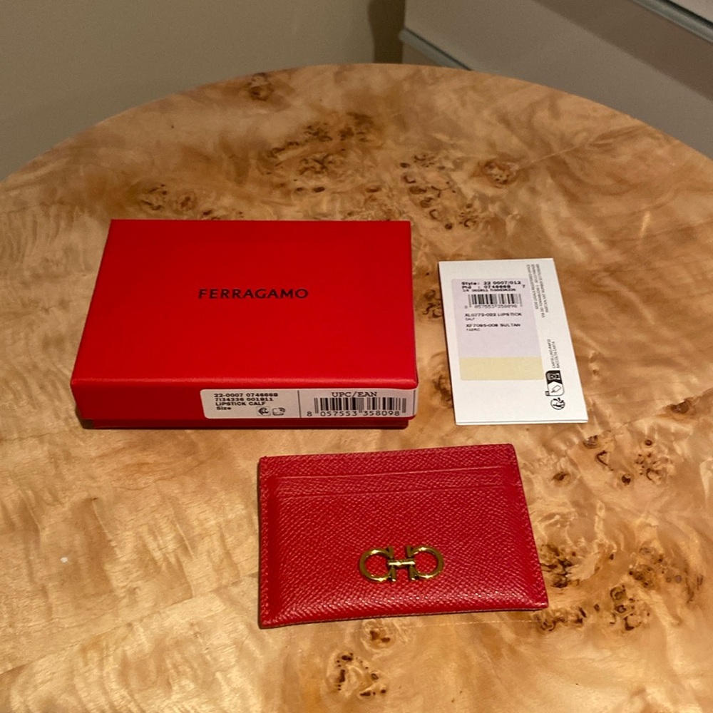SALVATORE FERRAGAMO CARD HOLDER